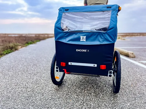 Miniatura 12 de Burley Encore X, remolque y cochecito para bicicleta para niños de 2 asientos