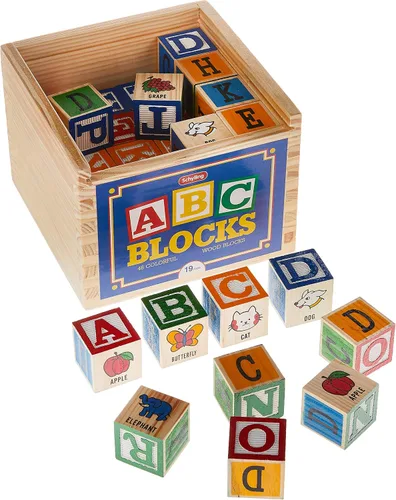 Miniatura 2 de Schylling ABC - Bloques de madera del alfabeto