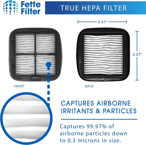 Miniatura 3 de Fette Filter - Filtro de vacío 97D5 compatible con aspiradora de mano Bissell Serie 33A1 35V4 47R5 Comparar con los números de pieza 2037416