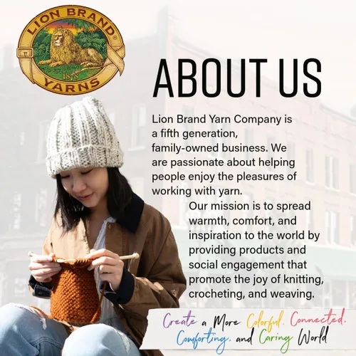 Miniatura 7 de Lion Brand Yarn Hometown - Ovillo de lana súper voluminoso para tejer, ganchillo y manualidades, 1 unidad, Phoenix Azalea