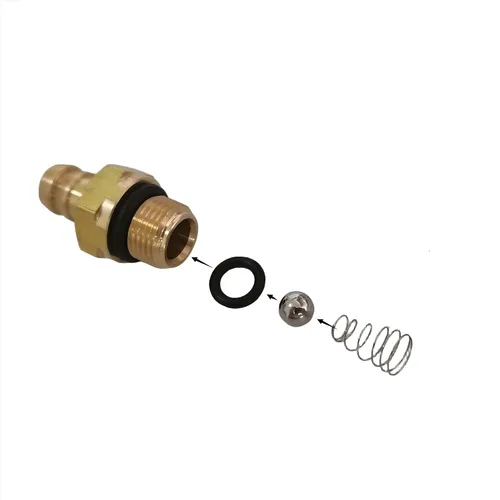 Miniatura 3 de (2 unidades) Kit de inyector químico Inyector de jabón 1/8 pulgada 27 macho BSP hilo Sustituye a la lavadora a presión 190593GS 190635GS y 203640GS