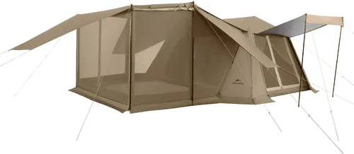 Miniatura 10 de Naturehike Village Tienda de Campaña Instantánea, Tienda de Campaña para 4 Personas y 8 Personas con Toldo Completo, Tiendas de Campaña Impermeables