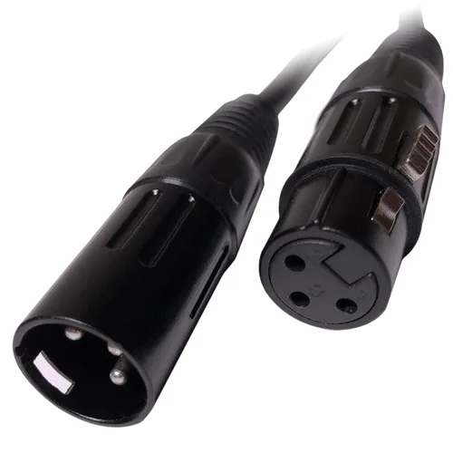 Miniatura 3 de EMB Audio - Cable de altavoz blindado profesional XLR macho a hembra para uso con DJ, hogar, micrófono, instrumento y altavoz