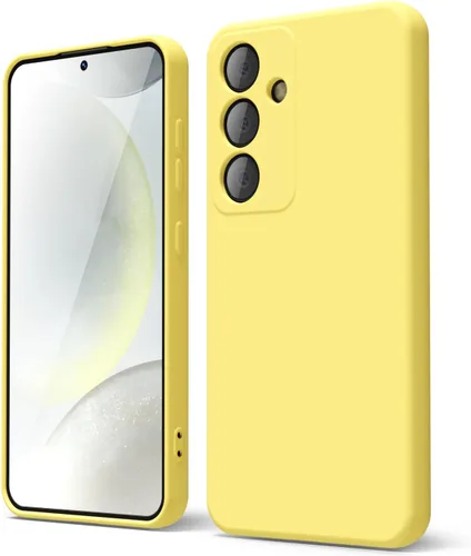 Miniatura 417 de oakxco Funda para teléfono Samsung Galaxy S21 Ultra con agarre de silicona líquida, bonita funda delgada y delgada de goma suave de TPU lisa