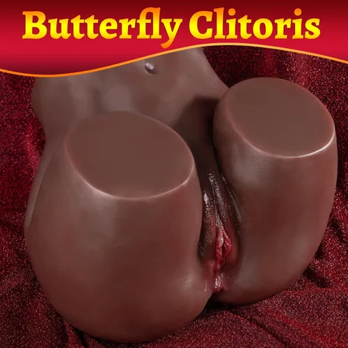 Miniatura 6 de Hipgaga Muñeca Sexual Negra Masturbador Masculino Muñeca Realista de Bolsillo Juguetes para Adultos, 20 Lb Muñecas Sexuales de Tamaño Completo