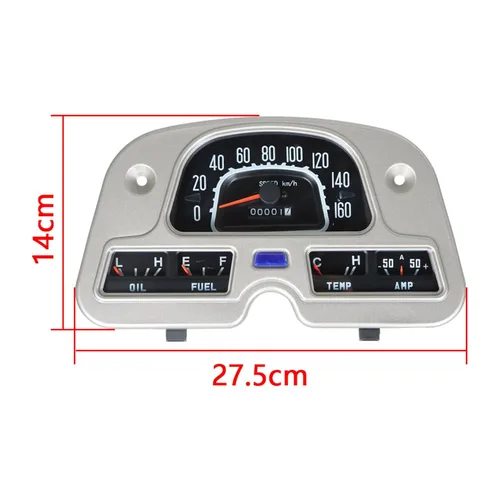 Miniatura 7 de Medidor medidor de racimo velocímetro de repuesto para 1975-1980 Land Cruiser Series FJ40 FJ45 BJ40 8310060180