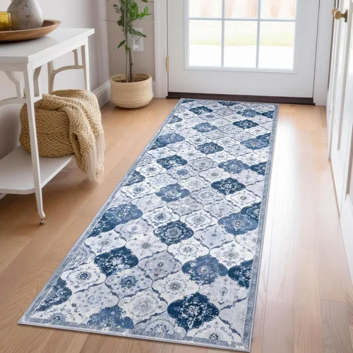 Miniatura 100 de KILOCOCO Alfombra de Pasillo 2x6, Alfombra de Pasillo Marroquí Súper Suave Lavable para Pasillo de Entrada, Alfombra de Cocina de Pasillo de Lana