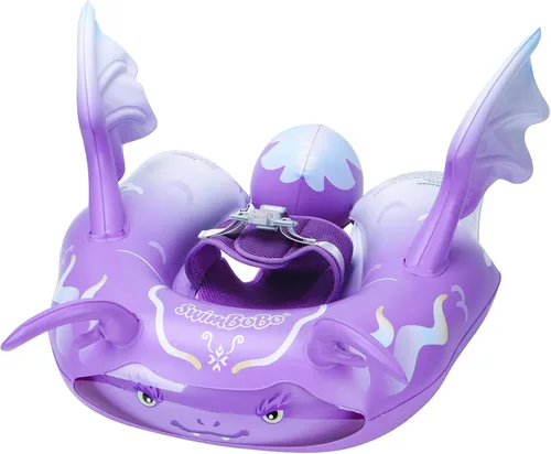 Flotador de natación para bebé, anillo de natación inflable para niños, con soporte de seguridad, accesorios de piscina inferior