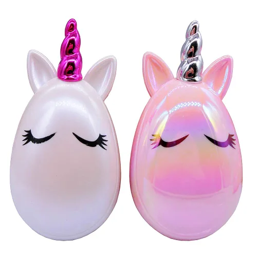 Artkingdome - Cepillo de pelo de unicornio para secar en húmedo, cepillo desenredante antiestático, suave masaje para mujeres, cepillos de pelo