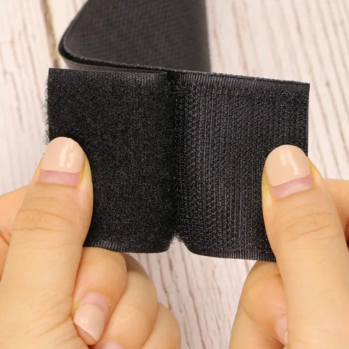 Miniatura 2 de Mini Skater Tiras de velcro de nailon para coser de 2 pulgadas de ancho, cinta de tela de nailon no adhesiva para bolsos, ropa, zapatos