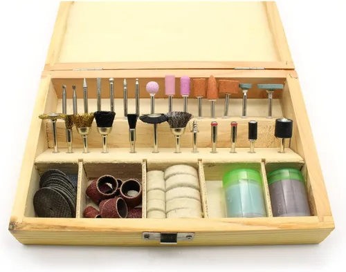 Miniatura 2 de TMAX Juego de accesorios de herramientas rotativas de 100 piezas para Dremel y otras herramientas rotativas