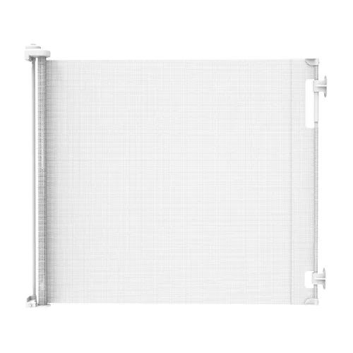 Miniatura 15 de Puerta retráctil para bebé Perma Child Safety 33 pulgadas de alto x 55 pulgadas de ancho, malla, para escaleras, puertas, perros, mascotas