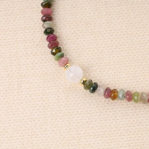 Miniatura 5 de COAI Pulsera de cristal curativo simple con cuentas para mujer