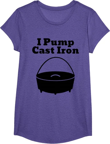 Miniatura 55 de I Pump - Camiseta de hierro fundido para cocinar al horno holandés