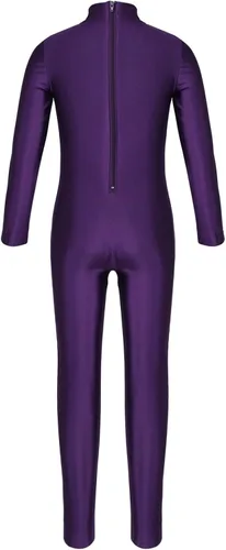 Miniatura 14 de Body de manga larga para niños y niñas, con cuello alto, cuerpo completo, leotardo de gimnasia