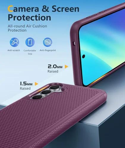 Miniatura 196 de FNTCASE Funda para iPhone 17 Pro: Fundas delgadas translúcidas de color azul claro compatibles con MagSafe, protección completa de la cámara