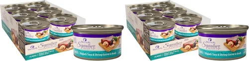 Miniatura 19 de Wellness CORE Signature Selects - Alimento húmedo enlatado triturado para gatos adultos, natural, rico en proteínas, sin granos, receta de entrada