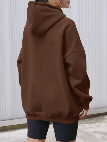 Miniatura 40 de AUTOMET Sudaderas con capucha de gran tamaño para mujer, sudaderas de forro polar con capucha 2024, ropa de otoño, trajes de moda, suéter de invierno