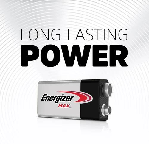 Miniatura 2 de Energizer Batería MAX de 9 V (1 paquete), baterías alcalinas de 9 voltios