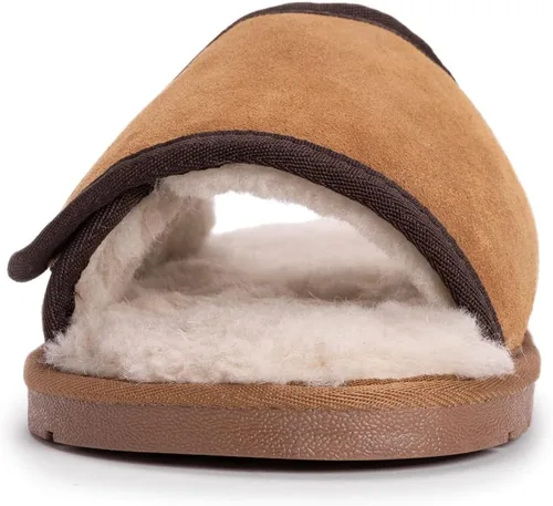 Miniatura 6 de MUK LUKS Zapatilla Topher con puntera abierta para hombre