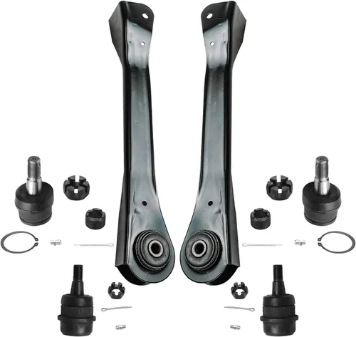 Miniatura 186 de Detroit Axle - Kit de extremo delantero para Chrysler 300 Dodge Charge Challenger 2011-2023, 2 brazos de control inferiores traseros 2 rótulas