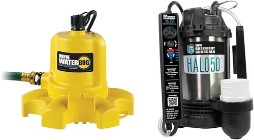 Miniatura 12 de Wayne WaterBUG Bomba automática para cubierta de piscina, bomba de agua sumergible protegida contra congelación para cubiertas de piscina