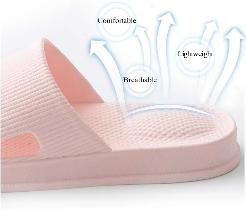 Miniatura 2 de Pantuflas de baño de espuma de masaje antideslizantes para hombre y mujer