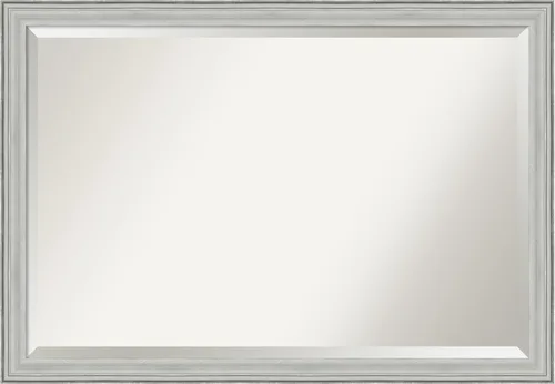 Miniatura 14 de Amanti Art Espejo de baño de madera, espejo de pared plateado Bel Volto para usar como espejo de tocador de baño sobre el fregadero