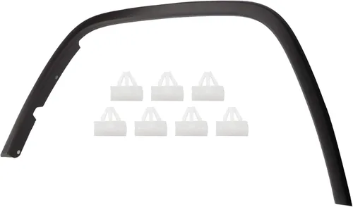 Miniatura 4 de Dasbecan Moldura de guardabarros izquierdo + derecho compatible con Jeep Grand Cherokee 2011-2016, reemplaza # CH1291106 1MP38RXFAE Moldura de arco