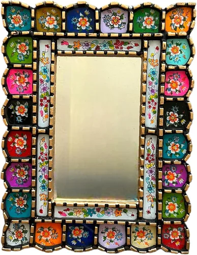Miniatura 6 de Espejo Peruano Cuscajas 14" 1/2 X 11