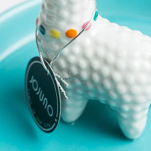 Miniatura 7 de WANYA Soporte de anillo de alpaca de cerámica para regalo del día de la madre, soporte de joyería de llama para mujer, decoración decorativa