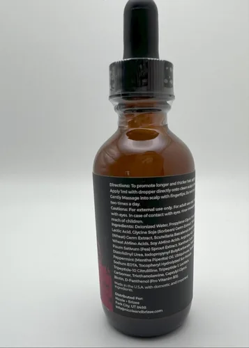 Miniatura 8 de N+B - Suero para el crecimiento del cabello, ayuda a promover un cabello más grueso, más lleno y saludable con biotina, fórmula de base natural