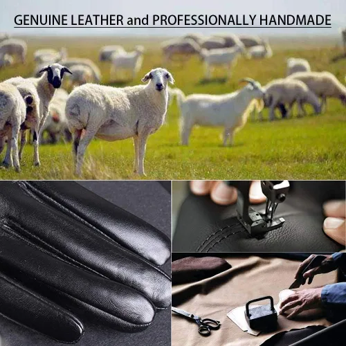 Miniatura 5 de Womens Long Leather Gloves Winter Touchscreen Opera Evening Dress Driving Gloves