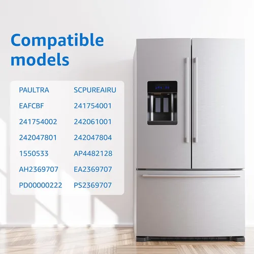 Miniatura 5 de Haprait Repuesto para filtro de aire Frigidaire PAULTRA Pure Air Ultra y Electrolux EAFCBF, 242047801, 242047804, 6.5 x 4.75 pulgadas, paquete de 4