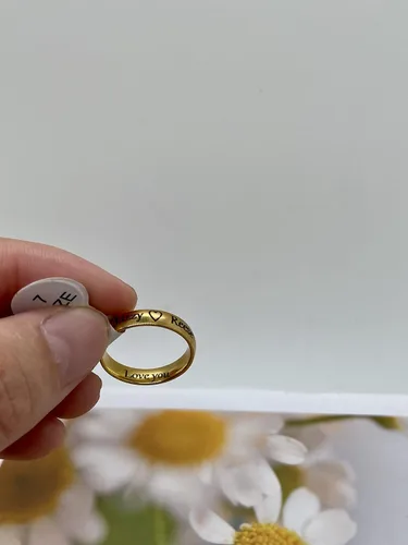 Miniatura 6 de Anillos a juego personalizados para parejas anillos de compromiso de acero inoxidable para parejas juego con 2 anillos grabados en interiores