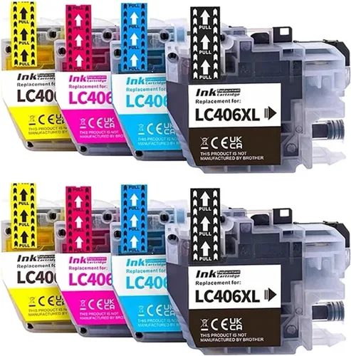 Miniatura 14 de LC406 LC-406 LC-406XL LC406XL Compatible Ink Cartridge for Brother MFC-J4335DW J4345DW J4535DW J5855DW J5955DW J6555DW J6955DW(LC406 1SET)