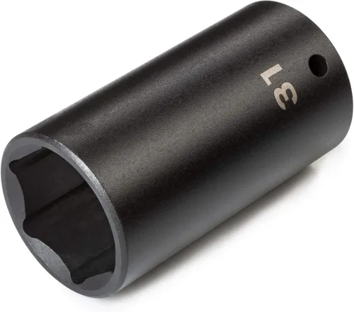 Miniatura 15 de TEKTON SID22132 Dado de impacto de 6 puntos de 1 17/64 pulgadas (32 mm) impulsor de 1/2 pulgada