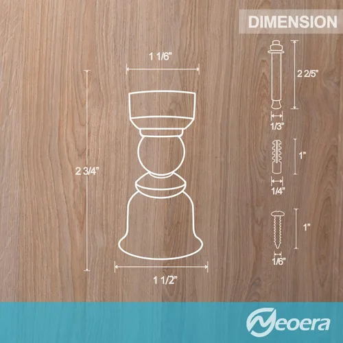 Miniatura 4 de Neoera Tope magnético para puerta ultra corto, pequeño tope de puerta fuerte magnético para mantener la puerta abierta, hecho de acero inoxidable