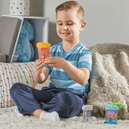 Miniatura 8 de hand2mind Tubos sensoriales para el cambio de estaciones, juguetes silenciosos para niños de 3 a 5 años, juguetes de ciencia meteorológica