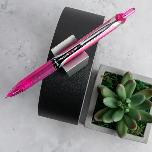 Miniatura 2 de Pilot Precise V5 RT - Bolígrafos recargables y retráctiles, punta extrafina, 0.020 in, vibrantes, paquete de 8, ideales para la escuela, diario