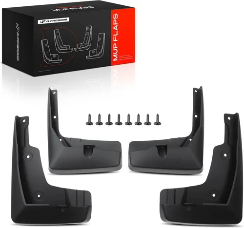A-Premium Aletas de barro compatibles con Toyota Camry 2015 2016 2017 Sedán, no requiere perforación, protectores de lodo con accesorios de