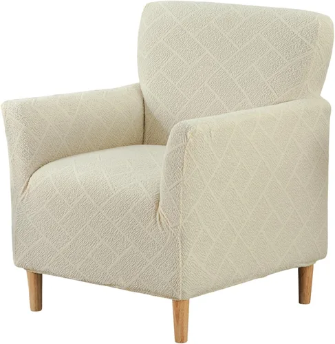 Miniatura 42 de HAOYONG - Funda elástica de terciopelo para silla de banquete, fundas para sillas de 1 pieza, fundas para sillones de sofá, funda suave para sillón