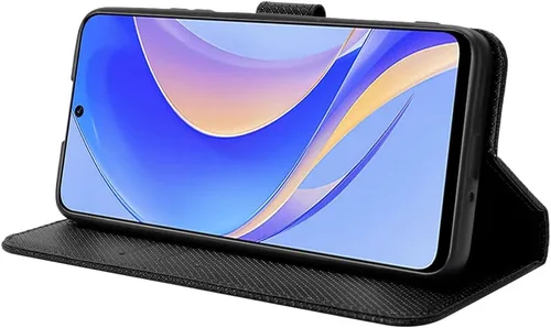 Miniatura 5 de Funda de piel sintética para Huawei Nova Y90, funda con tapa para Huawei Nova Y90 / Enjoy 50 Pro CTR-AL00, color negro