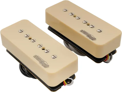 Miniatura 6 de Wilkinson M Series P90 - Barra de jabón apilada de cerámica de una sola bobina para pastillas, puente, 10K/16K para guitarra eléctrica estilo SG LP