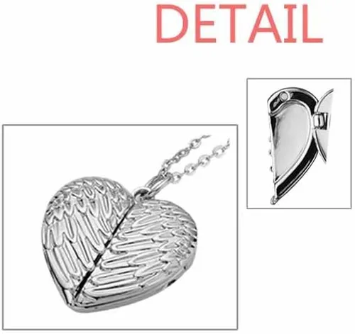 Miniatura 3 de Yoga Girl Keep Healthy Sports Outline Angel Wings Necklace Pendant Fashion Gift