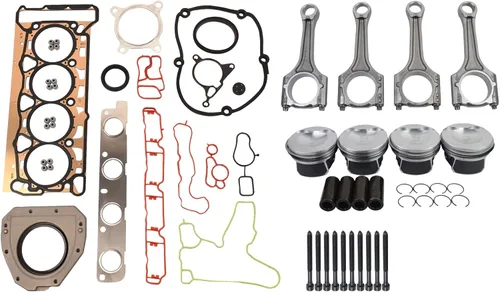 Miniatura 9 de Kit de juntas de cabeza de pistón de motor de repuesto para VW Jetta Golf GTI Passat Audi A4 Q5 TT 2.0T 06H198401A 06J198401B 06J198401D