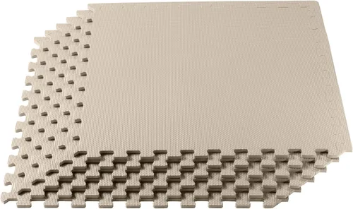 Miniatura 35 de We Sell Mats 3/8" Thick Multipurpose EVA Foam Exercise Floor Mat, Interlocking Tiles, Anti-Fatigue for Home or Gym Azul