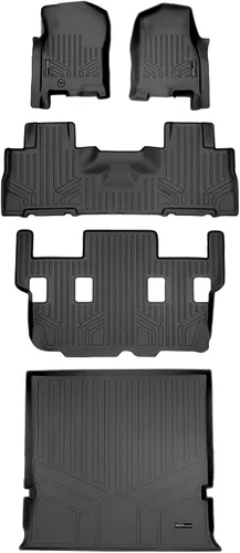 Miniatura 27 de SMARTLINER Juego de alfombrillas de primera fila compatibles con Ford Expedition 2018-2025 Ford Expedition 2018 - 2024