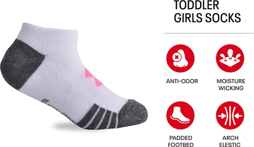 Miniatura 2 de Under Armour Calcetines de corte bajo para niña