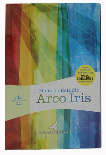 Miniatura 6 de Biblia de Estudio Arco Iris Reina Valera 1960 con Cierre e Indice en Español Imitation Leather – 1 Diciembre 2020